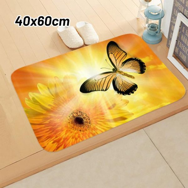 

bath mats non-slip waterproof kitchen door mat 40x60cm home floor rug carpet anti-oil easy clean supply