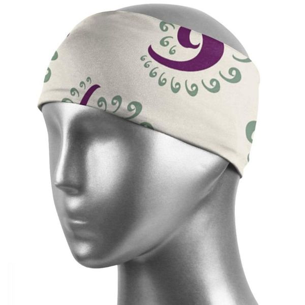 

girls men fashion sports sweatband breathable absorbent headband sweat hair head band super elastic soft smooth comma q009 cycling caps & ma, Black