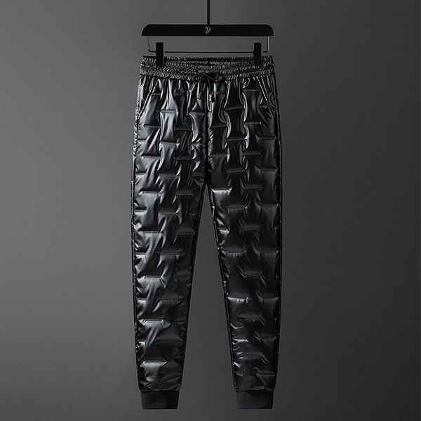 

men's pants winter warm men outdoor sports camping straight sportswear hiking thicken thermal casual cotton trousers m-5xl, Black