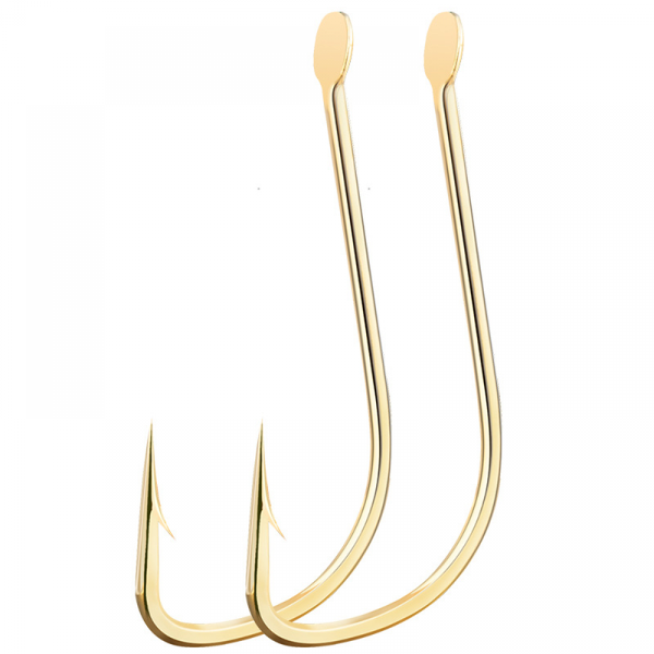 

sleeve fishhook 100pcs fishing hooks high steel carbon hook with barbed and no tackle goods for