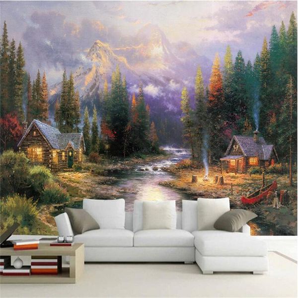 

wallpapers european wallpaper oil painting po wall mural embossed non-woven for bedroom tv background 3d