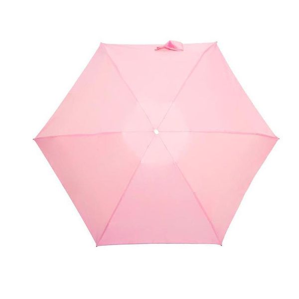 

umbrellas mini pocket umbrella sun protection fashion folding rain parasol anti-uv waterproof portable travel pink