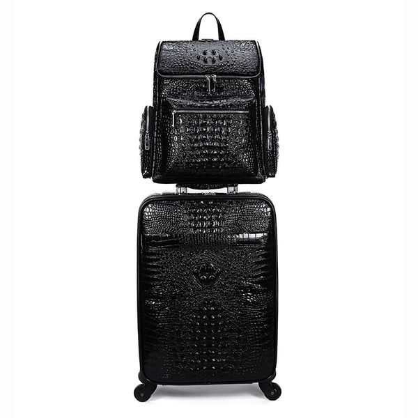 valigie in coccodrillo bagagli da viaggio uomo donna hori55 cloud star valigia borsa bauletto di qualità spinner borsone ruota universale bagagli rotanti valigetta Accessori