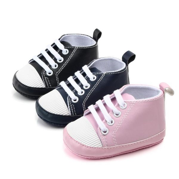 

first walkers spring and autumn baby shoes non-slip floor soft comfortable toddler pu fabric children's gift