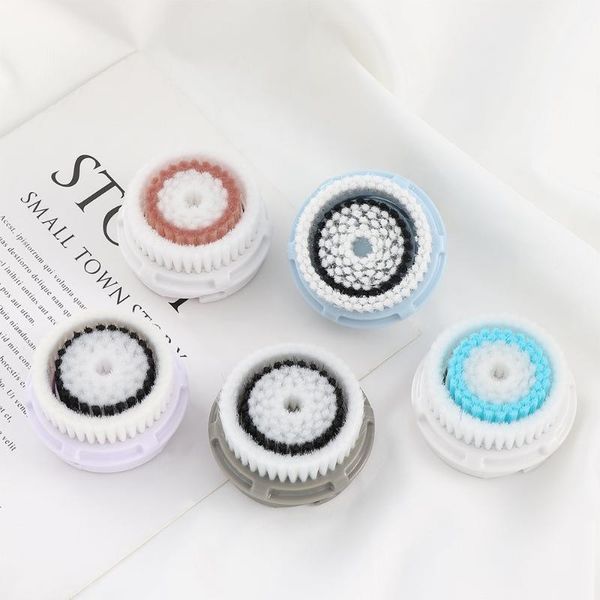 

1pcs facial ultrasonic cleansing brush head sonic replacement for smart pro aria fit plus mia 1 2 & 3 acne deep pore1