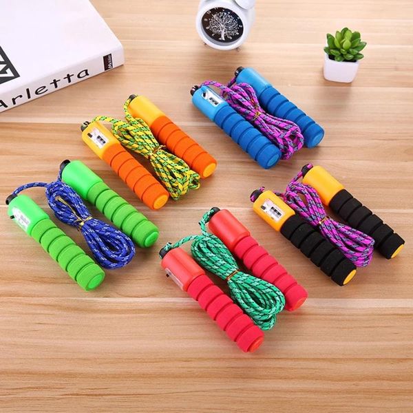 

jump ropes with counter sports fitness adjustable fast speed counting crossfit skip rope procircle professional skipping