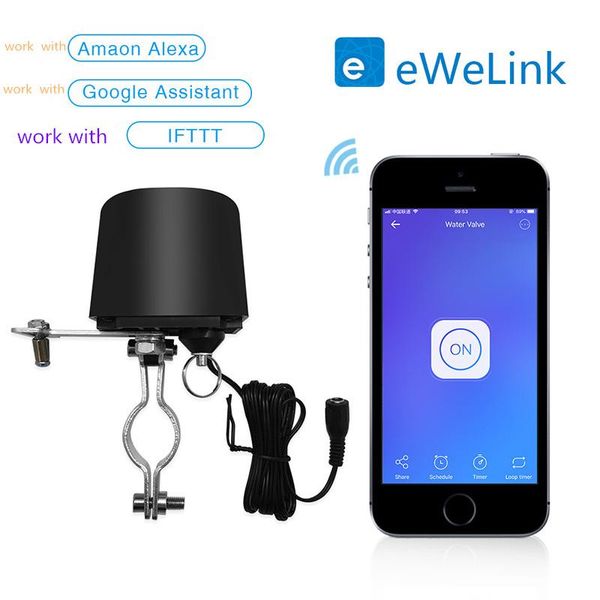 

smart home control ewelink wifi water gas valve controller app remote voice work with alexa google assistant diy automation