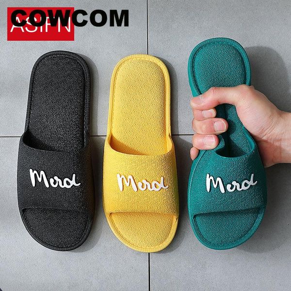 

home cool slippers female summer couple indoor household antiskid bathroom slipper man gyb-lt-2126, Black
