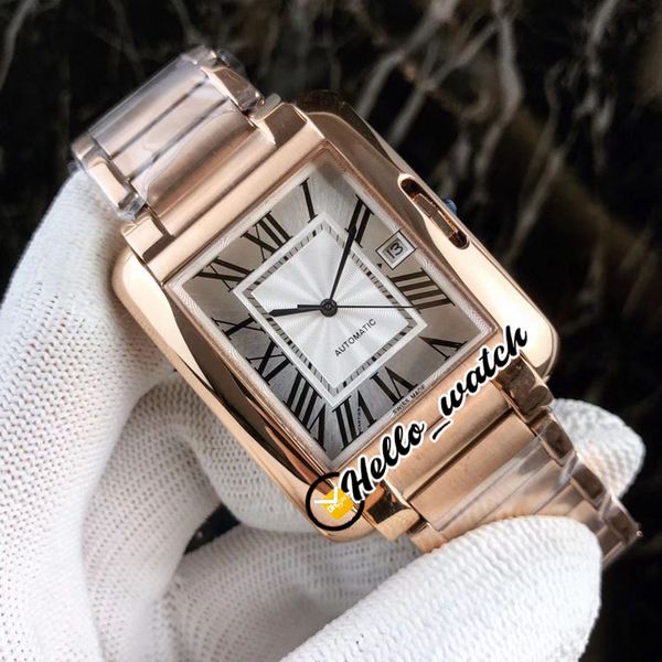 

36mm date w5310008 w5310002 watches white dial miyota 8215 automatic mens watch rose gold steel bracelet sport hello_watch, Slivery;brown