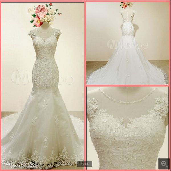 

real picture white tulle mermaid country wedding dresses beaded lace appliques cap sleeve court train vintage bridal gowns scoop neck corset