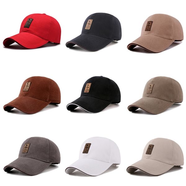 

2021 korean version of men's baseball cap for the elderly outdoor sun protection sports sunshade hat autumn cotton caps, Blue;gray