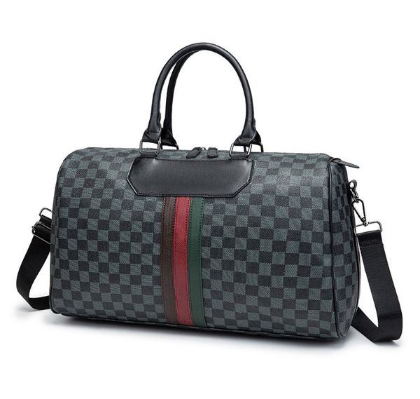 

luxurys designers bags high capacity duffel bag women travel tote men boston handbags coated canvas soft sided leather suitcase luggage for