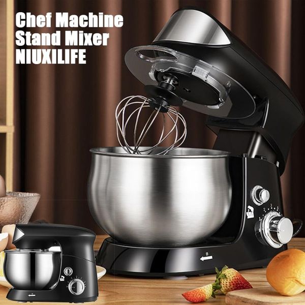 

3.5l stand mixer chef machine stainless steel mixer electric kitchen appliances dough processor egg beating machine