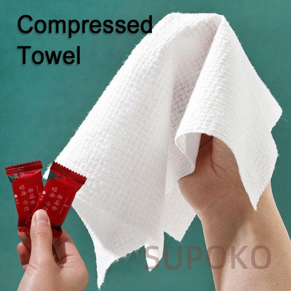 

towel 20pc set disposable cleansing compressed pure cotton thickened face travel bath