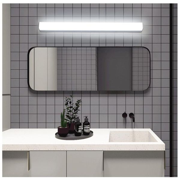 

wall lamp fixture sconce acrylic mounted bedroom bathroom fixtures vanity 12w 18w 24w modern led mirror white light