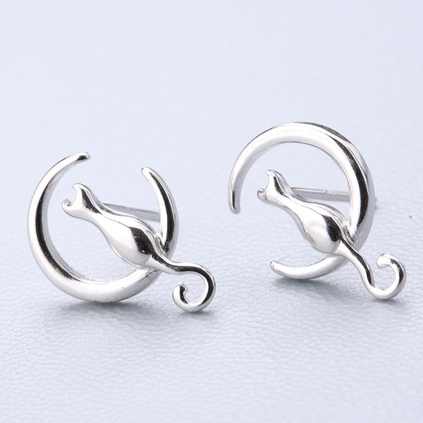 

stud various styles of luxury style earrings tf33, Golden;silver
