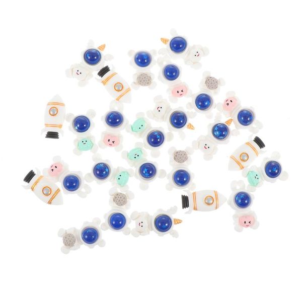 

decorative objects & figurines 25pcs diy patches resin ornaments necklace earring making accessories