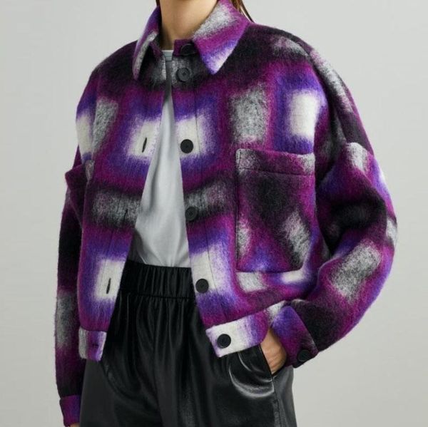 

women's wool & blends wool-blend women woolen coat 2021 autumn winter casual wild fashion lady, Black
