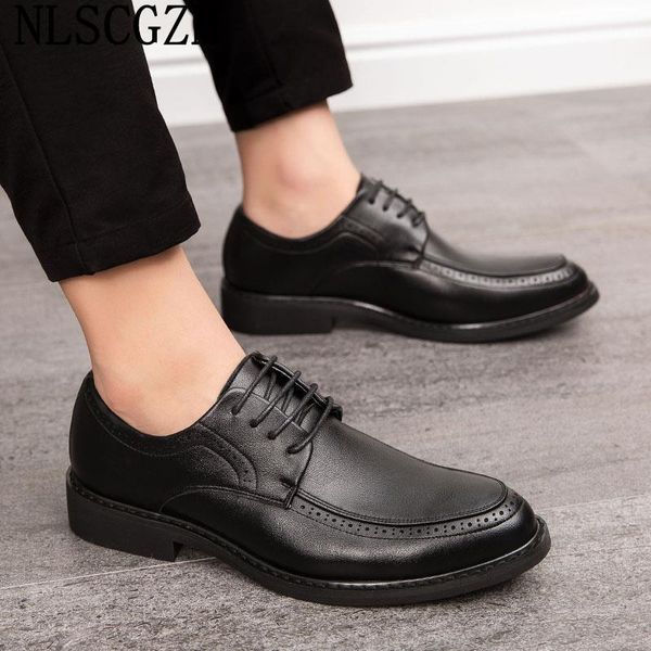 

dress shoes black suit for men brown wedding bride 2021 formal elegant chaussure homme sapato masculino