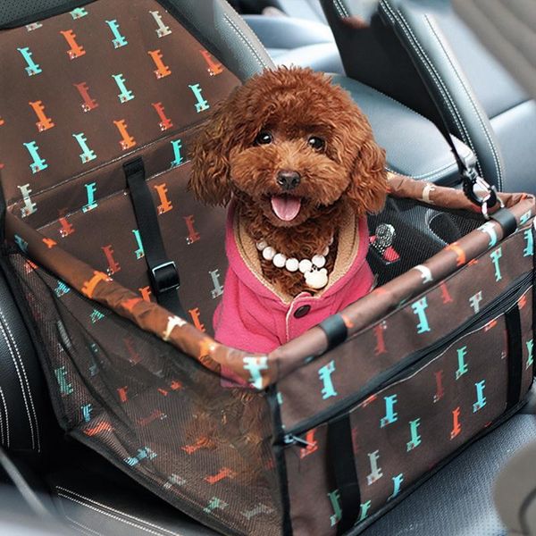 

dog car seat covers pet carrier bag waterproof basket safety travelling mesh hanging bags dogs for cats