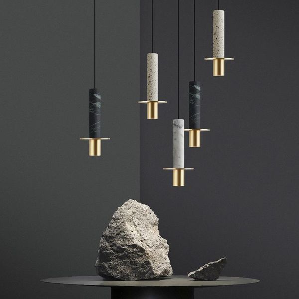

pendant lamps nordic led stone monkey lamp chandelier lighting light kitchen fixtures dining room living