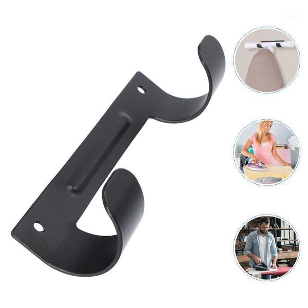 

hooks & rails 1pc household hook hanging rack storage ironing board dual-head hanger