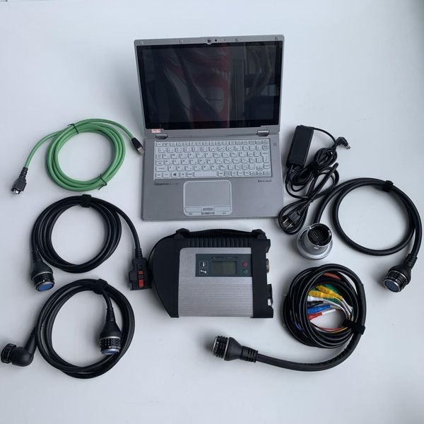 

mb star c4 sd connect c4 ssd with v12.2021 software hht das xentry cf-ax2 used lapfor mercedes star diagnosis tool