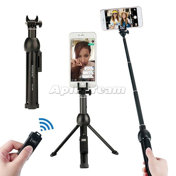 Tripod Selfie Stick 992 Мобильный Selfie Rod штатив All-in-One Mini Light Portable Desktop 9928 Live Bracket New