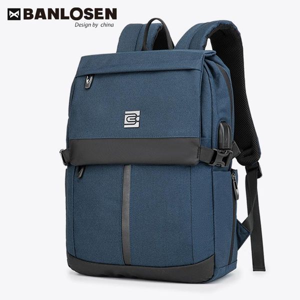 

leisure light fashion usb recharging school bag backpack for teenagers men anti theft female male mochila 15.6 lapbags