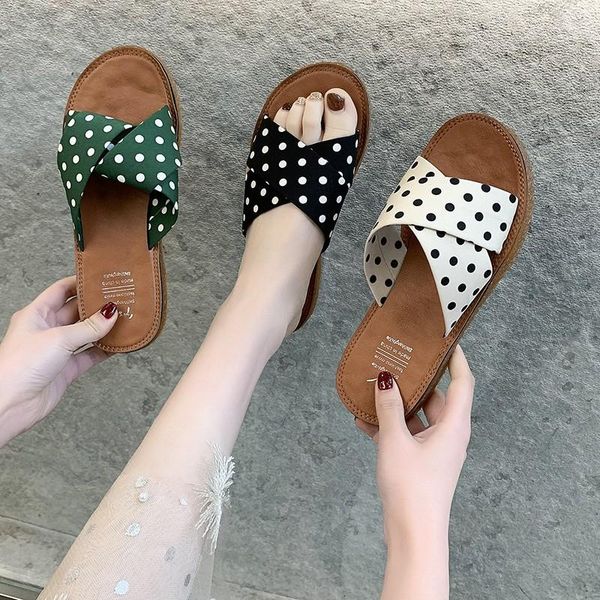 

shoes womens slippers outdoor pantofle slides fashion low shale female beach 2021 summer luxury flat sabot rubber rome fabric pu, Black
