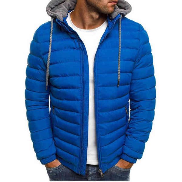 

men's winter parka hooded cotton casual warm clothing et thick coat, White;black