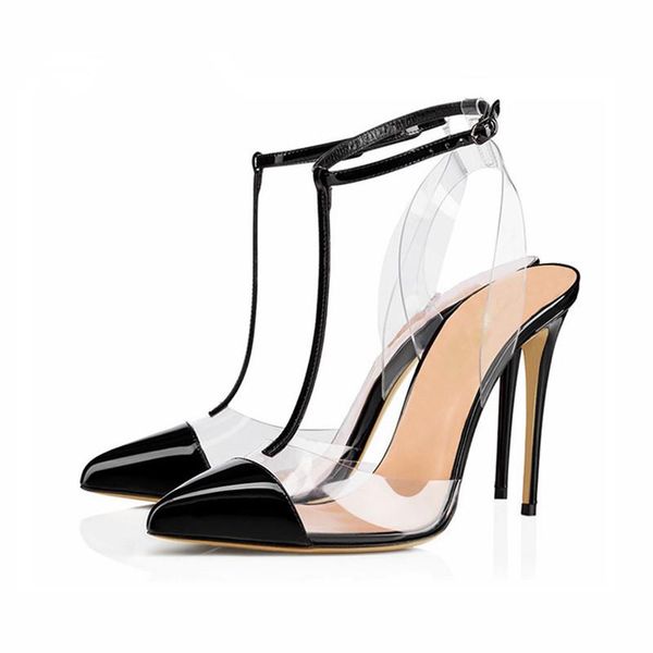 

dress shoes goofloron , peep-toe heels, pointy t with sheer 12cm heels for women, Black