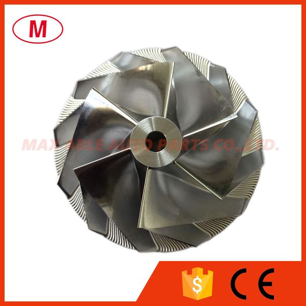 

gt2871 452546-0005 53.00/70.98mm 6+6 blades turbocharger turbo billet compressor wheel/aluminum 2618/milling wheel for racing 452546-0005/tr