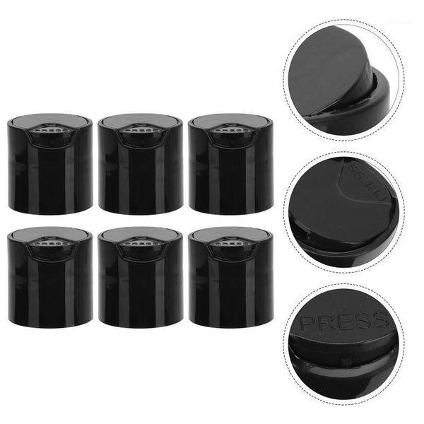

storage bottles & jars 6pcs simple design 250ml makeup water bottle hats covers for home using