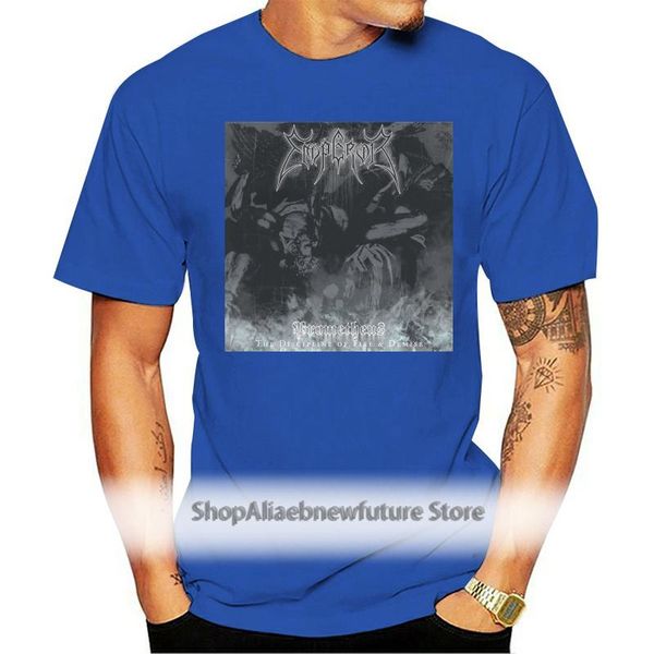 

men's t-shirts emperor prometheus black metal official shirt mens, White;black