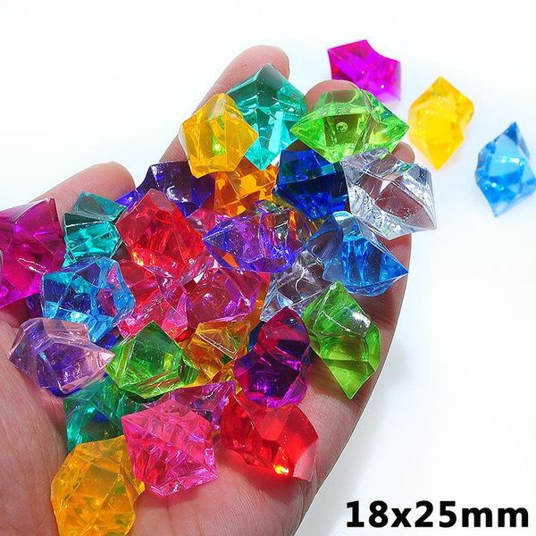 

decorations 20pcs multicolor rhinestones fish tank acrylic stone aquarium decor colorful landscaping crystal random color