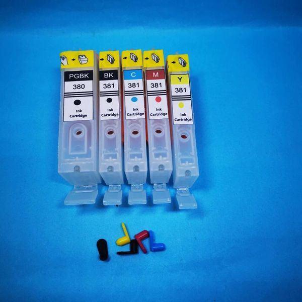 

refillable ink cartridge bci-380 381xl bci-380xl for canon pixus tr703/tr7530/tr8530/ts6130/ts6230/ts6330/ts7330/ts8130/ts8230 cartridges