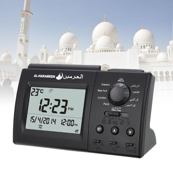 

other clocks & accessories automatic digital clock islamic azan muslim prayer alarm for desktable home decoraions