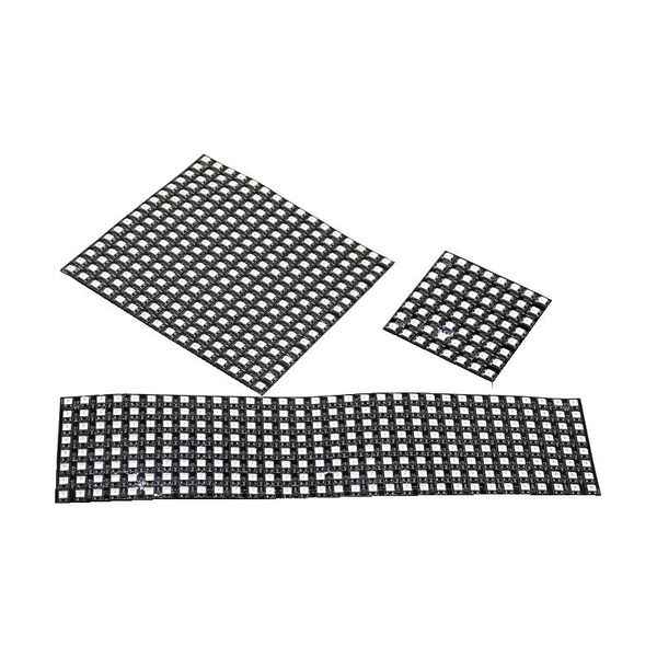 

panel screen 8*8,16*16,8*32 pixel 256 pixels digital flexible led programmed individually addressable full color dc5v strips