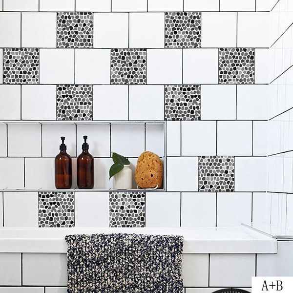 

wallpapers vintage self adhesive tile stickers pvc wall decals diy home decor for living room bedroom decoration