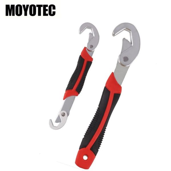 

2pcs/set universal wrench multi function adjustable quick snap for connecting pipes screws and nuts hand tools