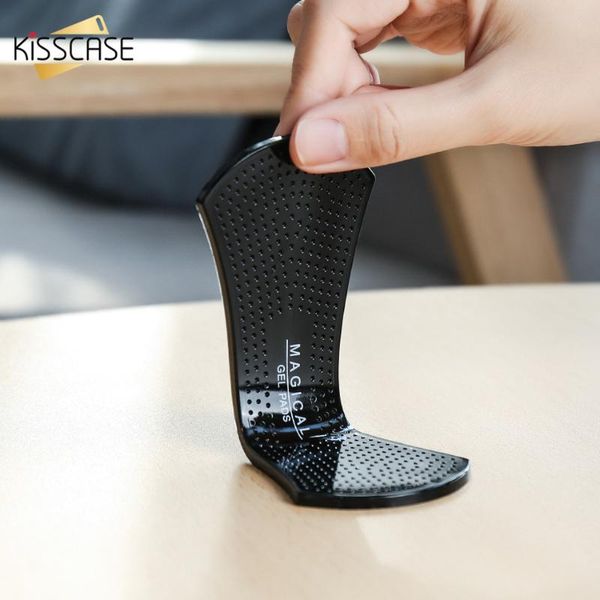

magical nano sticker mobile phone holder flexible wall desk car sticky paste mount bracket reusable for cell mounts & holders
