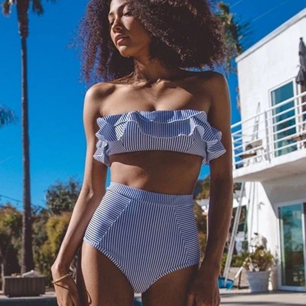 

bikini 2021 new suit, White;black