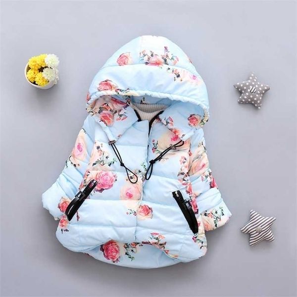 

baby girls jacket autumn winter for girl coat kids warm outerwear boys clothes children 1 2 3 4 year 211023, Blue;gray