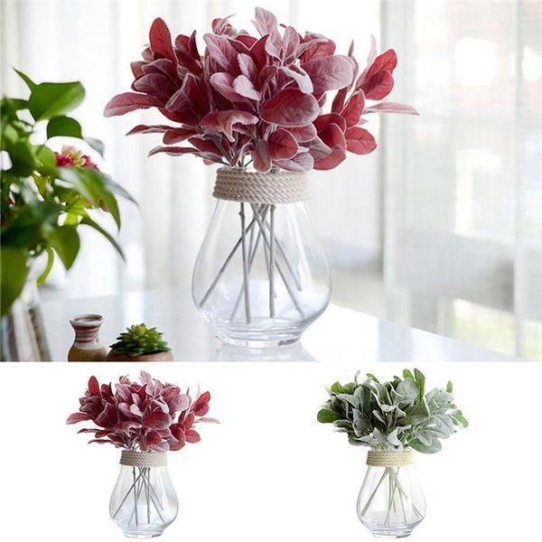 

decorative flowers & wreaths artificial leaves stem lifelike fake plant greenery