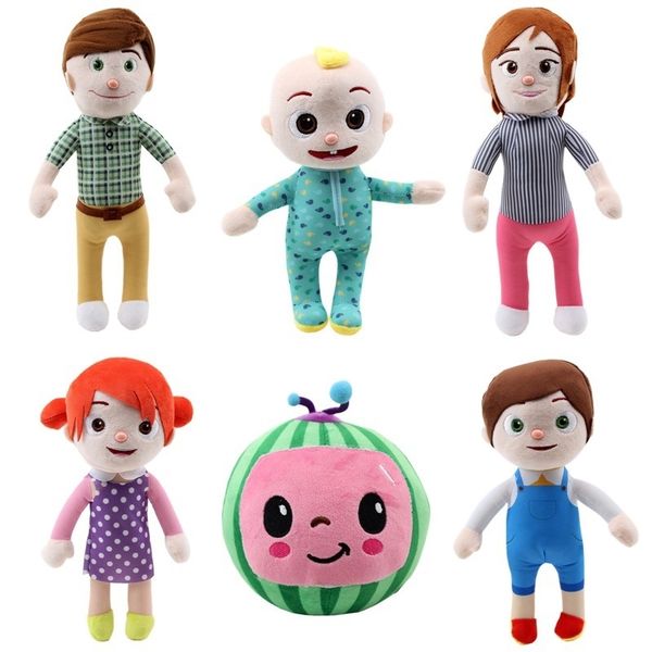 

cute boy girl baby watermelon plush toy english children music animation doll grab chihuahua