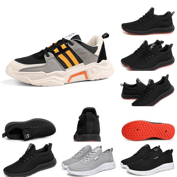 

3led comfortable men shoes casual running breathablesolid black deep grey beige women accessories good quality sport summer fashion walking