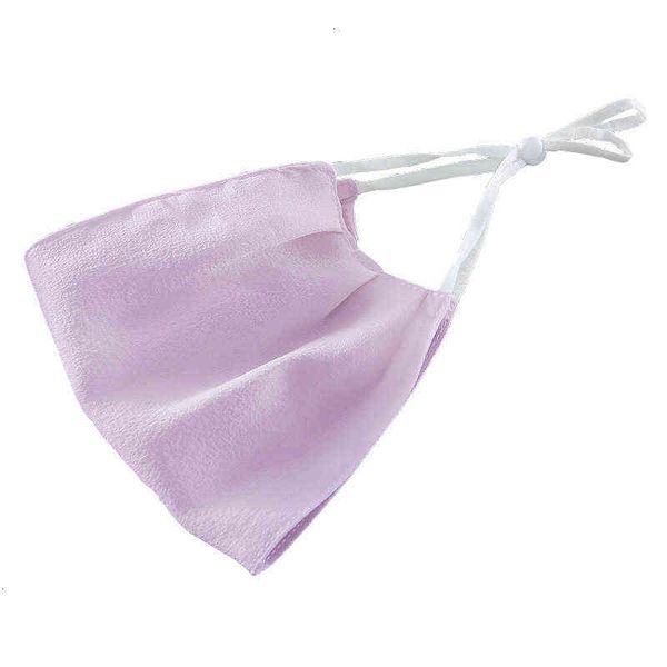 

summer silk sunscreen double layer mask is breathable, washable and easy to breathe