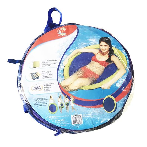 

inflatable floats & tubes swimming pool floating chair mesh recliner cushion bed lounge mattress hammock water sports piscina accessories