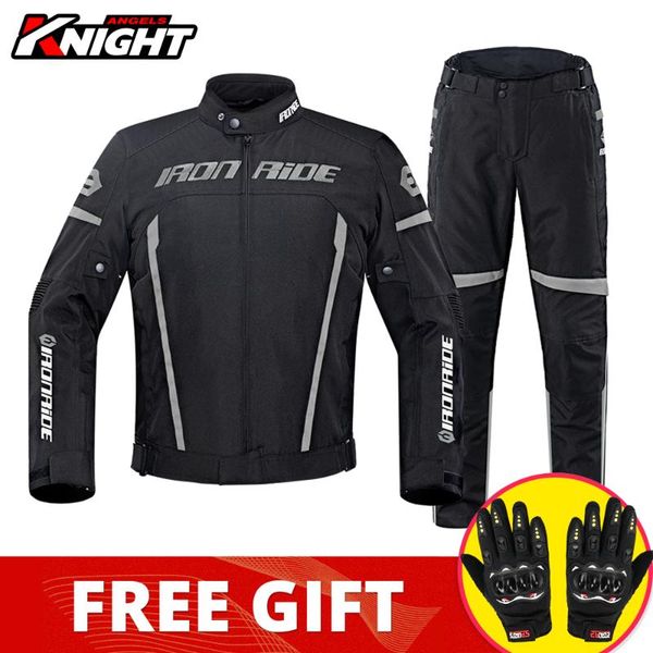 

motorcycle apparel waterproof jacket motocross anti-fall racing men gear reflective chaqueta moto clothing protective